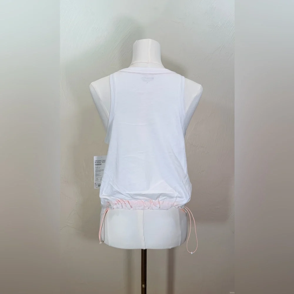 Athleta Organic Daily Bungee White Tank Top - Picture 4 of 12